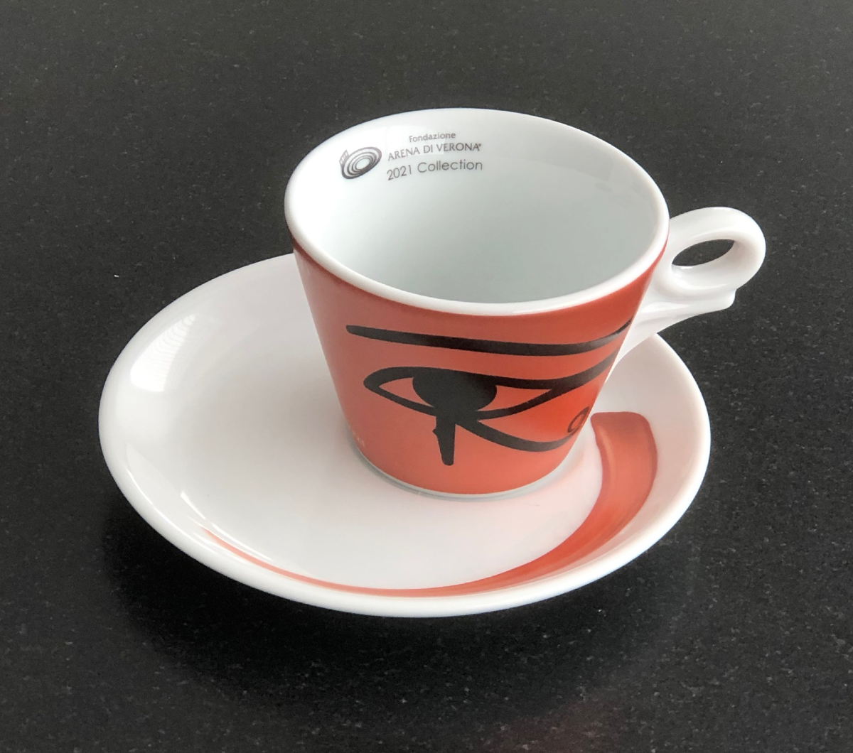 "AIDA 150th ANNIVERSARY" Cappuccino Cups
